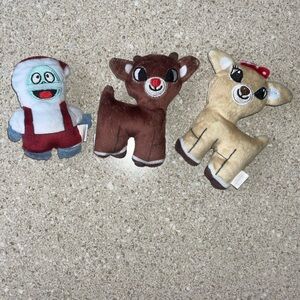 New Rudolph 3‑Pack Dog Toys 🐾 No Packaging